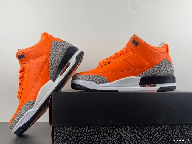AJ3 Air 3 Jordan Retro "Orange" CT8532-801 1120